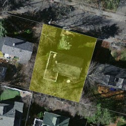 28 Cabot St, Newton MA 02458-2502 aerial view