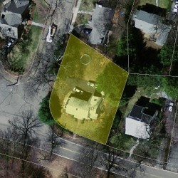 312 Quinobequin Rd, Newton MA 02468-2104 aerial view