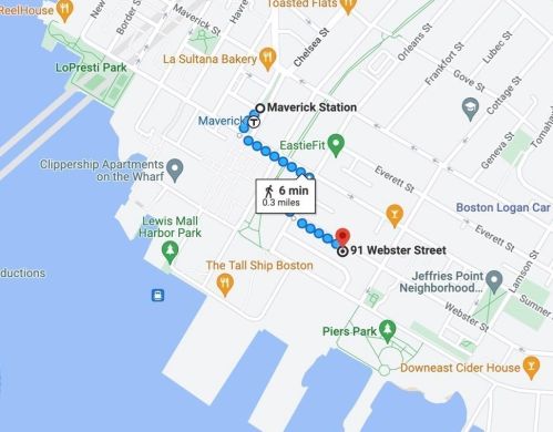 91 Webster St, Boston MA  exterior