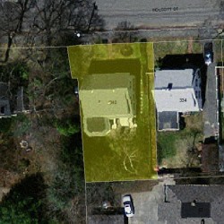 340 Wolcott St, Newton MA 02466-1510 aerial view