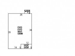 232 Cherry St, Newton MA 02465-1246 floor plan