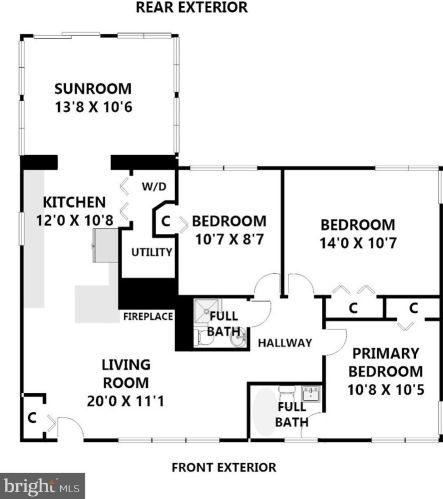 810 Bayfield St, Silver Spring MD  20912-7351 exterior