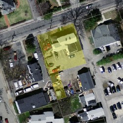 144 Webster St, Newton MA 02465-1847 aerial view