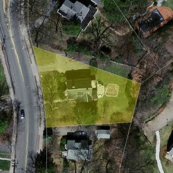 204 Grove St, Newton MA 02466-2235 aerial view