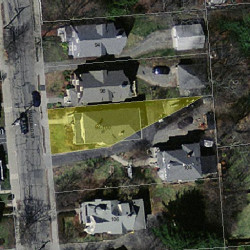 100 Harvard St, Newton MA 02460-2232 aerial view