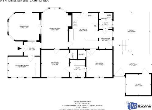 244 12 St, San Jose CA 95112-3436 exterior