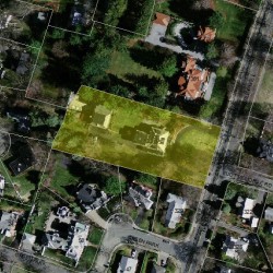 315 Waverley Ave, Newton MA 02458-2713 aerial view