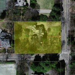 239 Chestnut St, Newton MA 02465-2931 aerial view