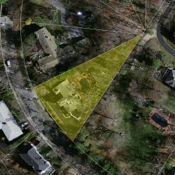144 Baldpate Hill Rd, Newton MA 02459-2857 aerial view