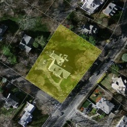 621 Centre St, Newton MA 02458-2305 aerial view