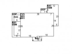 15 Exmoor Rd, Newton MA 02459-1207 floor plan