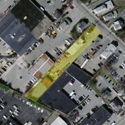 103 Adams St, Newton MA 02458-1116 aerial view