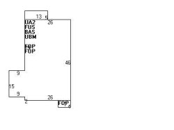 21 Salisbury Rd, Newton MA 02458-1947 floor plan