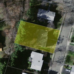 89 Adeline Rd, Newton MA  02459-2742 aerial view