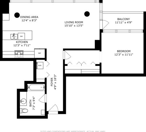 860 Blackhawk St, Chicago IL  60642-2510 exterior