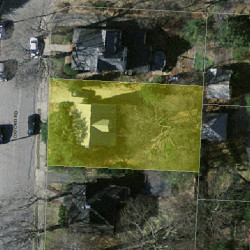 86 Oxford Rd, Newton MA 02459-2406 aerial view