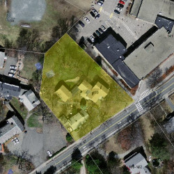 169 Grove St, Newton MA 02466-2208 aerial view