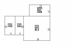 41 Colgate Rd, Newton MA  02462-1304 floor plan