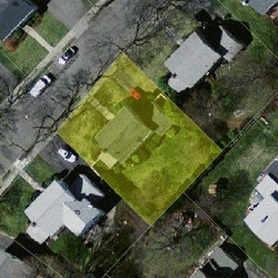 85 Fessenden St, Newton MA  02460-1119 aerial view