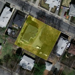 298 Derby St, Newton MA 02465-1008 aerial view