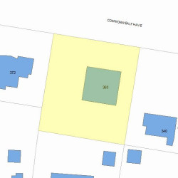 360 Commonwealth Ave, Newton MA 02459 plot plan
