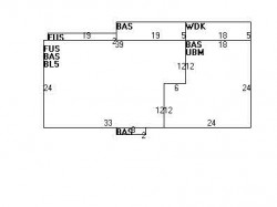 49 Hazelhurst Ave, Newton MA 02465-1342 floor plan