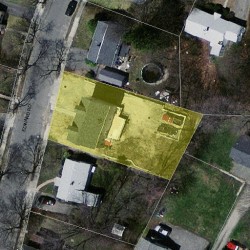 15 Edward Rd, Newton MA 02465-1120 aerial view