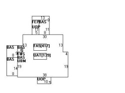 31 Grant Ave, Newton MA 02459-1308 floor plan