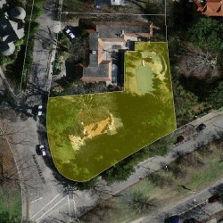 71 Commonwealth Ave, Newton MA 02459 aerial view