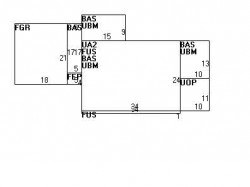 28 Dana Rd, Newton MA  02465-1118 floor plan