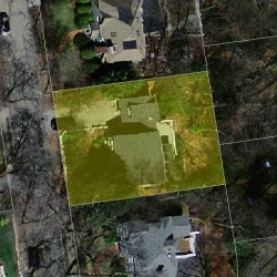 58 Greylock Rd, Newton MA 02465-2704 aerial view