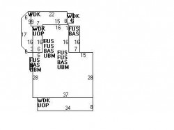 93 Bowdoin St, Newton MA 02461-1538 floor plan