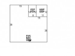 14 Cloverdale Rd, Newton MA 02459-2429 floor plan