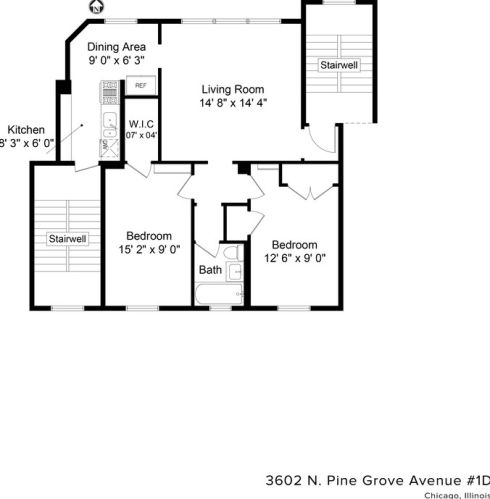 3602 Pine Grove Ave, Chicago IL 60613-4509 exterior