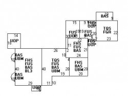 40 The Ledges Rd, Newton MA 02459-2038 floor plan