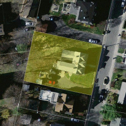 135 Jewett St, Newton MA 02458-1543 aerial view