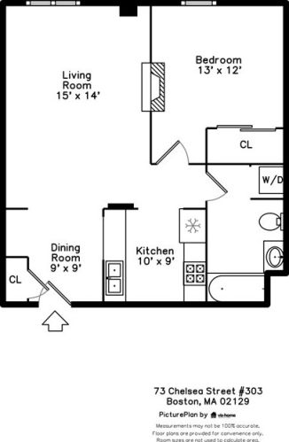 73 Chelsea St, Boston MA  exterior