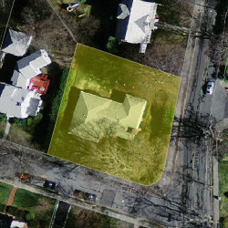 3 Cotton St, Newton MA 02458-2619 aerial view