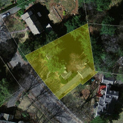 138 Dane Hill Rd, Newton MA 02461-2019 aerial view