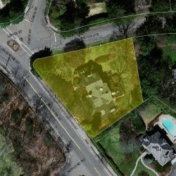 100 Valentine St, Newton MA 02465-3028 aerial view