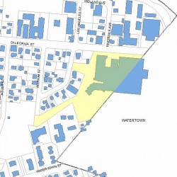 148 California St, Newton MA 02458-1005 plot plan