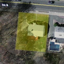 1192 Beacon St, Newton MA 02461-1103 aerial view