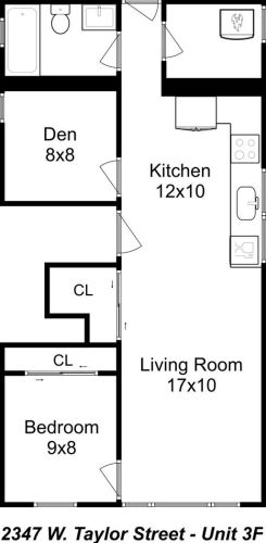 2347 Taylor St, Chicago IL  60612-4244 exterior