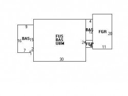 802 Walnut St, Newton MA 02459-1717 floor plan