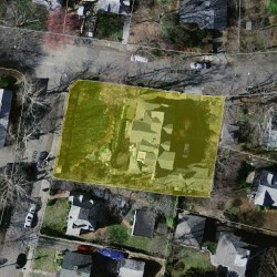 38 Everett St, Newton MA 02459-1940 aerial view