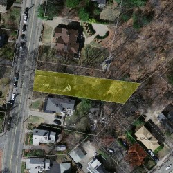 1106 Walnut St, Newton MA 02461-1264 aerial view