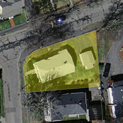 4 Clarendon St, Newton MA 02460-2021 aerial view