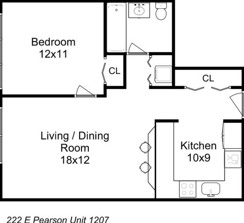 222 Pearson St, Chicago IL  60611-7347 exterior