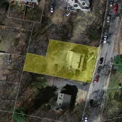 15 Beaumont Ave, Newton MA 02460-2313 aerial view