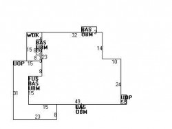 97 Cypress St, Newton MA  02459-2246 floor plan